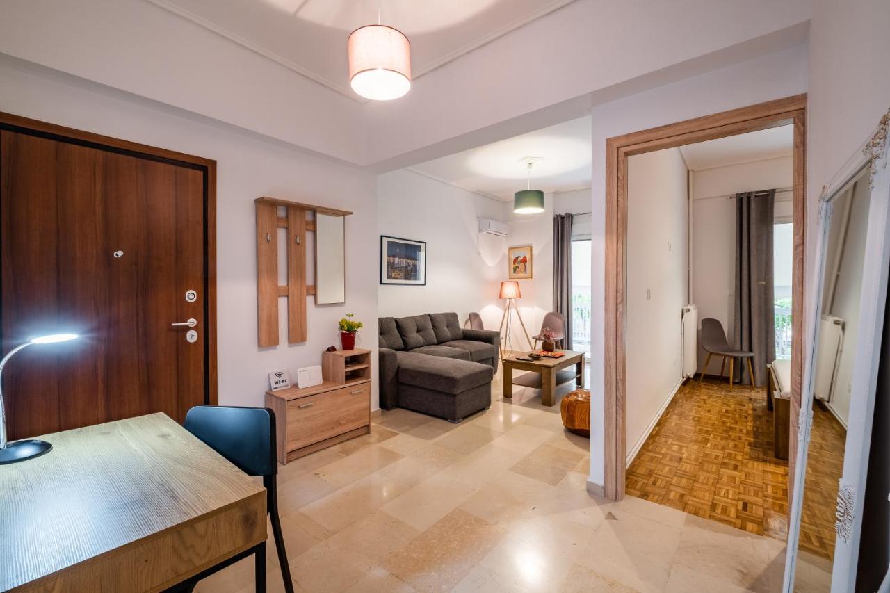 Sokos Residence, 1' Walk From Aghios Ioannis Metro Athen Exterior foto