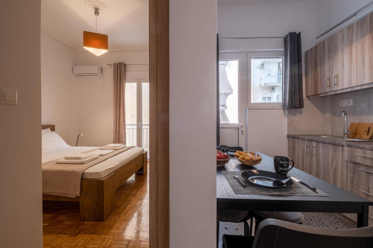 Sokos Residence, 1' Walk From Aghios Ioannis Metro Athen Exterior foto